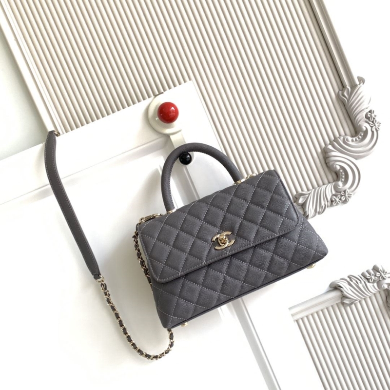 Ch**el top handle bags